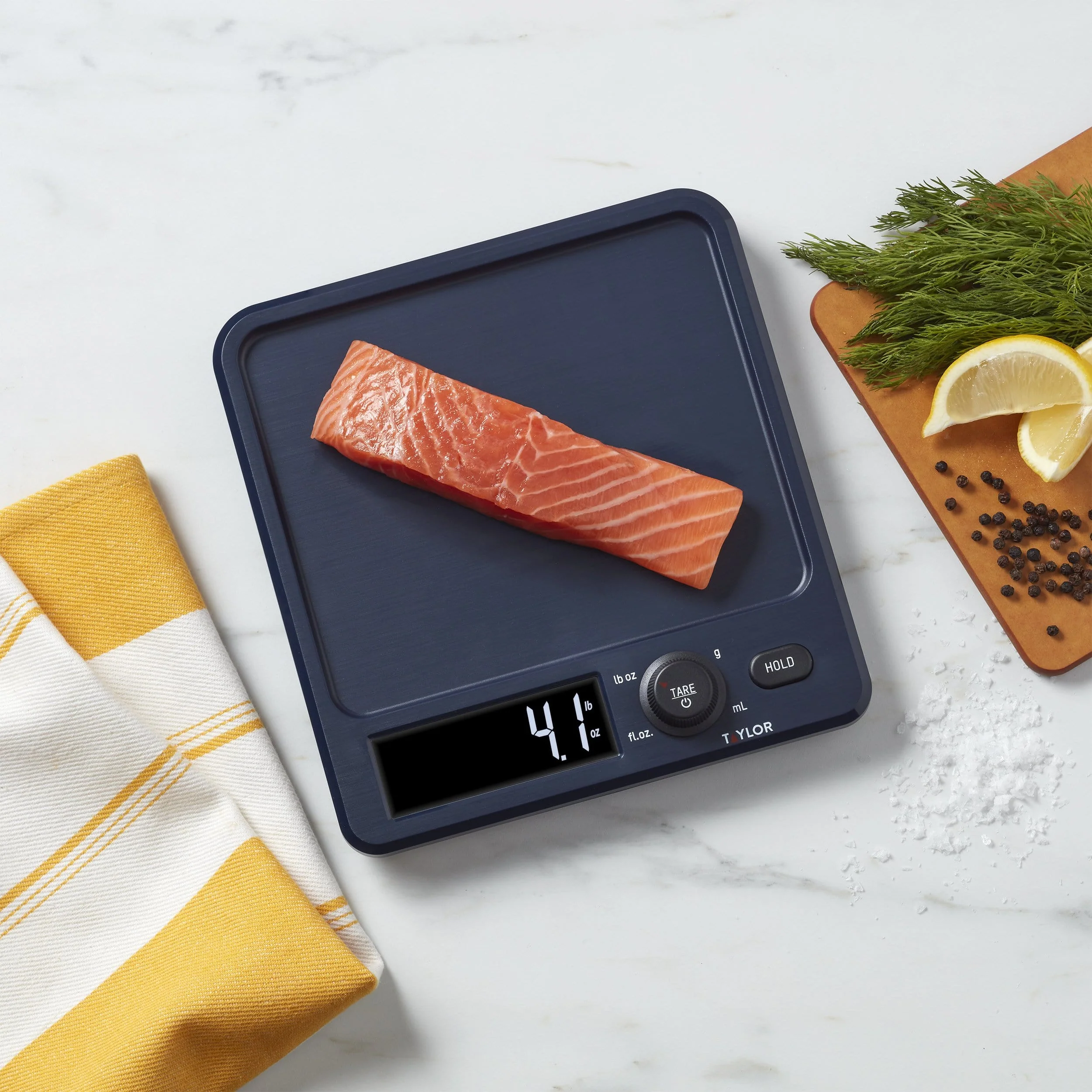 11lb Antimicrobial Kitchen Scale with Rotating Knob - Image 4