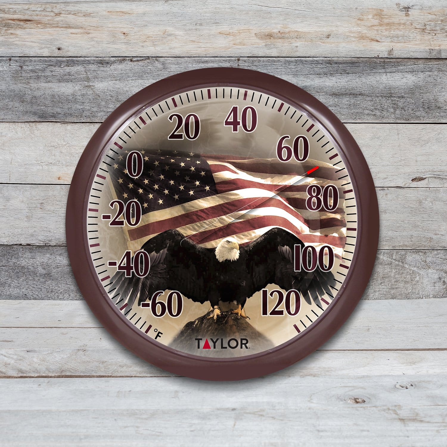 13.25" Bald Eagle Thermometer - Image 4