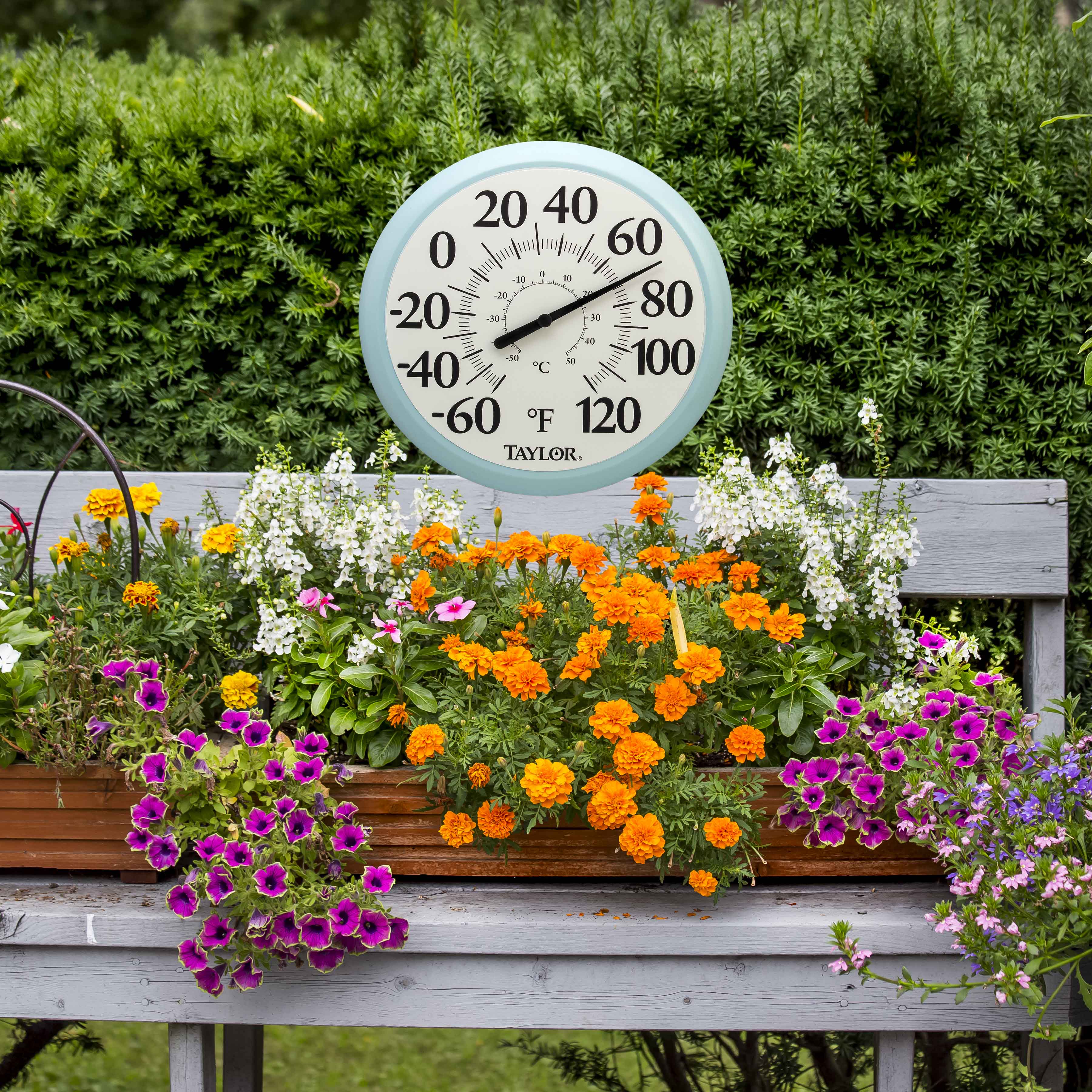 13.25" Big & Bold Dial Outdoor Thermometer - Image 11