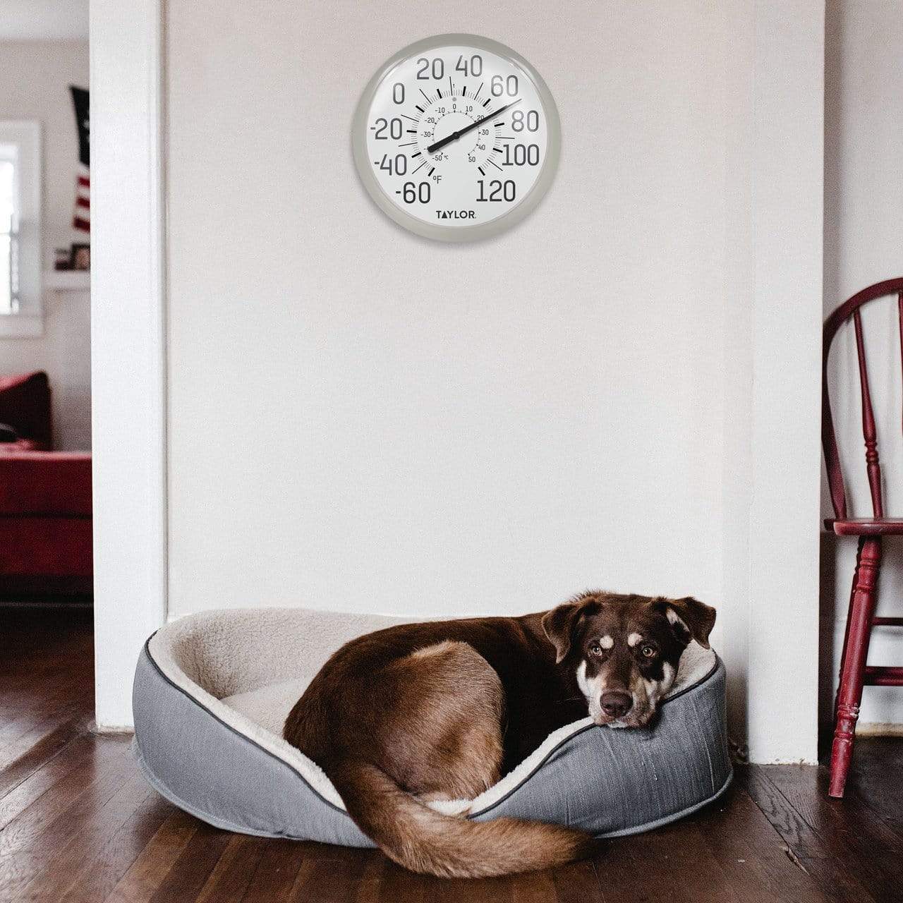 13.25" Big & Bold Dial Outdoor Thermometer - Image 15