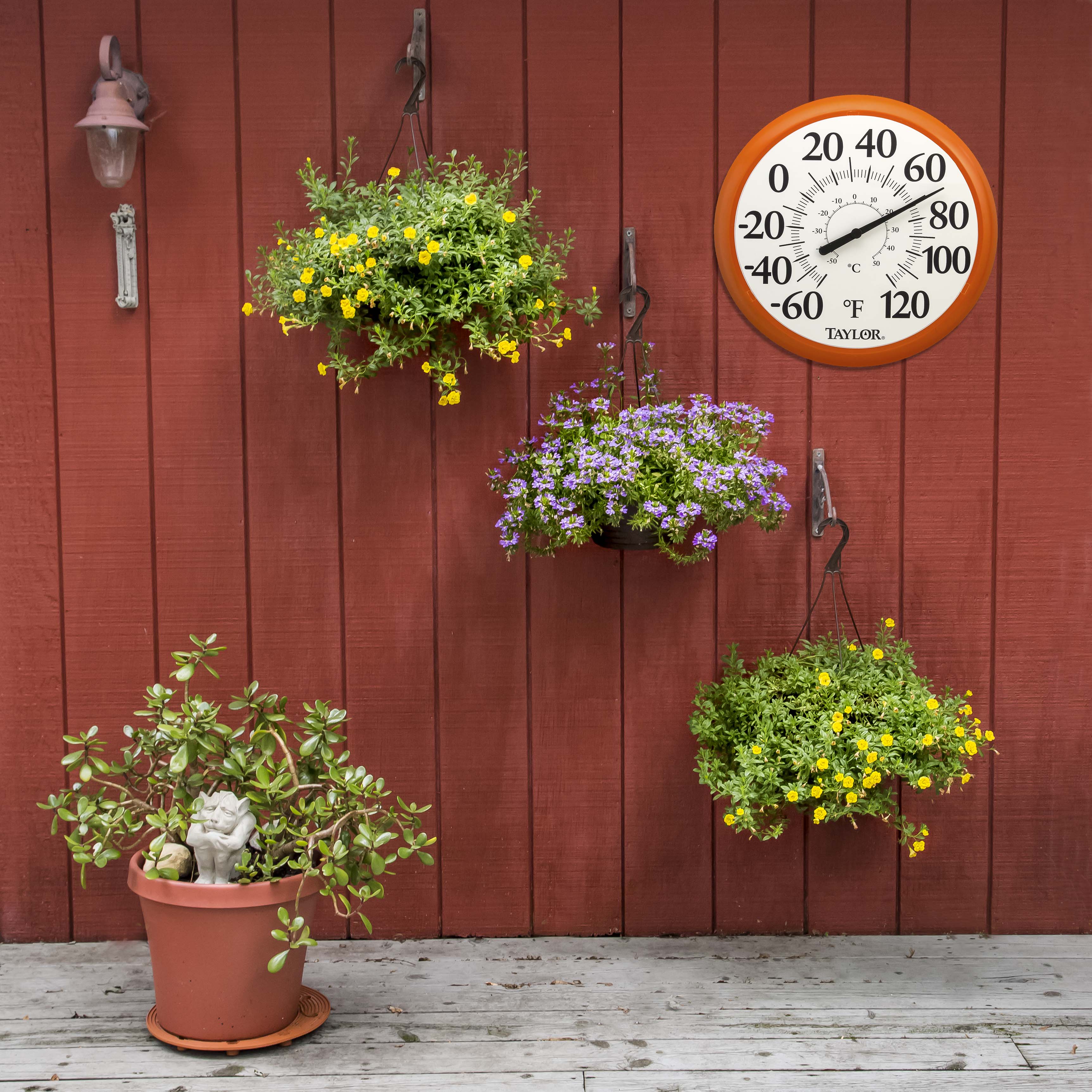 13.25" Big & Bold Dial Outdoor Thermometer - Image 29