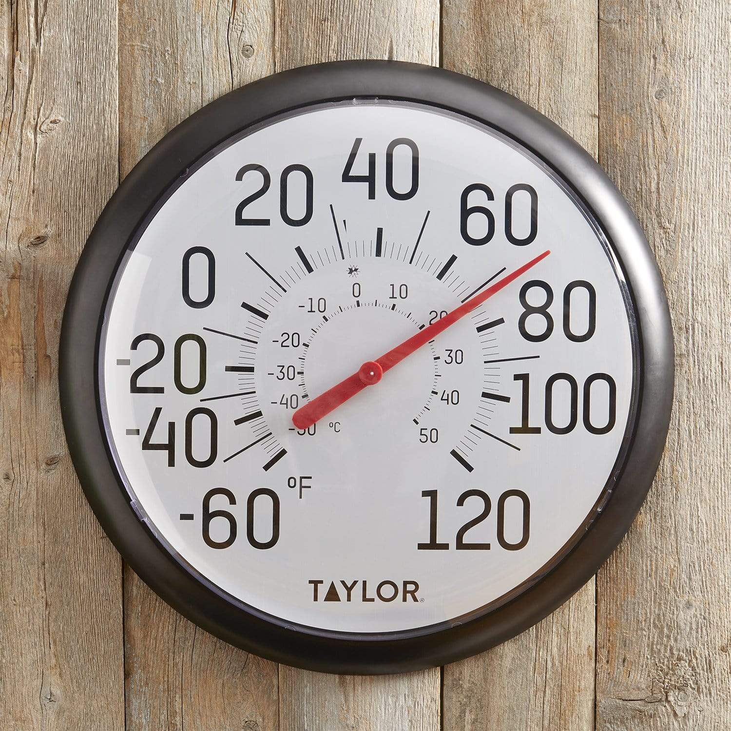 13.25" Big & Bold Dial Outdoor Thermometer - Image 4