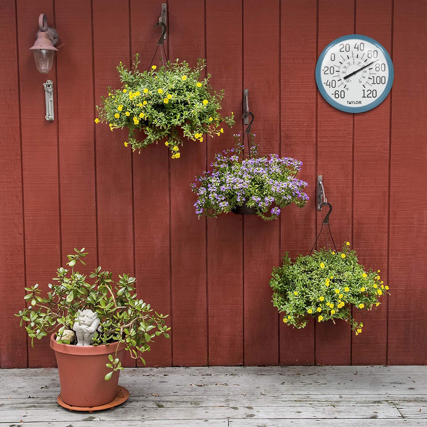 13.25" Big & Bold Dial Outdoor Thermometer - Image 8