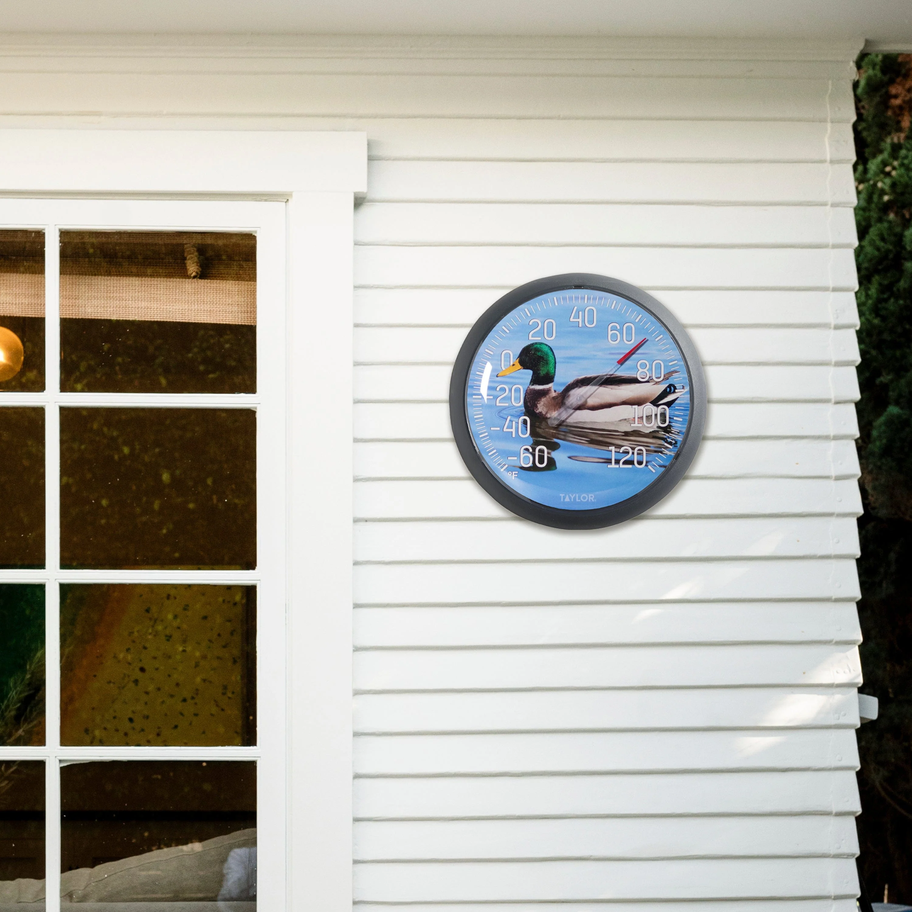 13.25" Mallard Duck Thermometer - Image 2