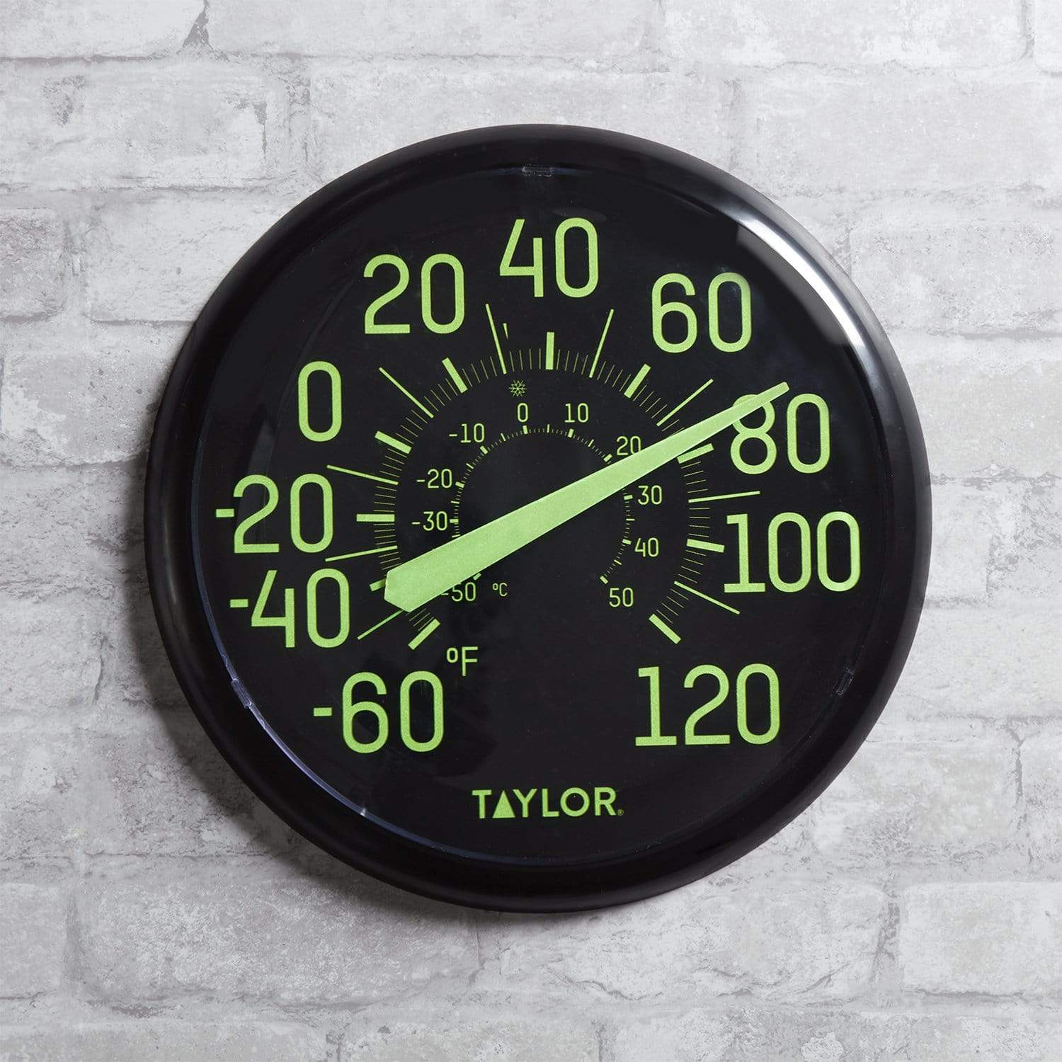 13.25" Outdoor Glow in the Dark Thermometer - Image 6