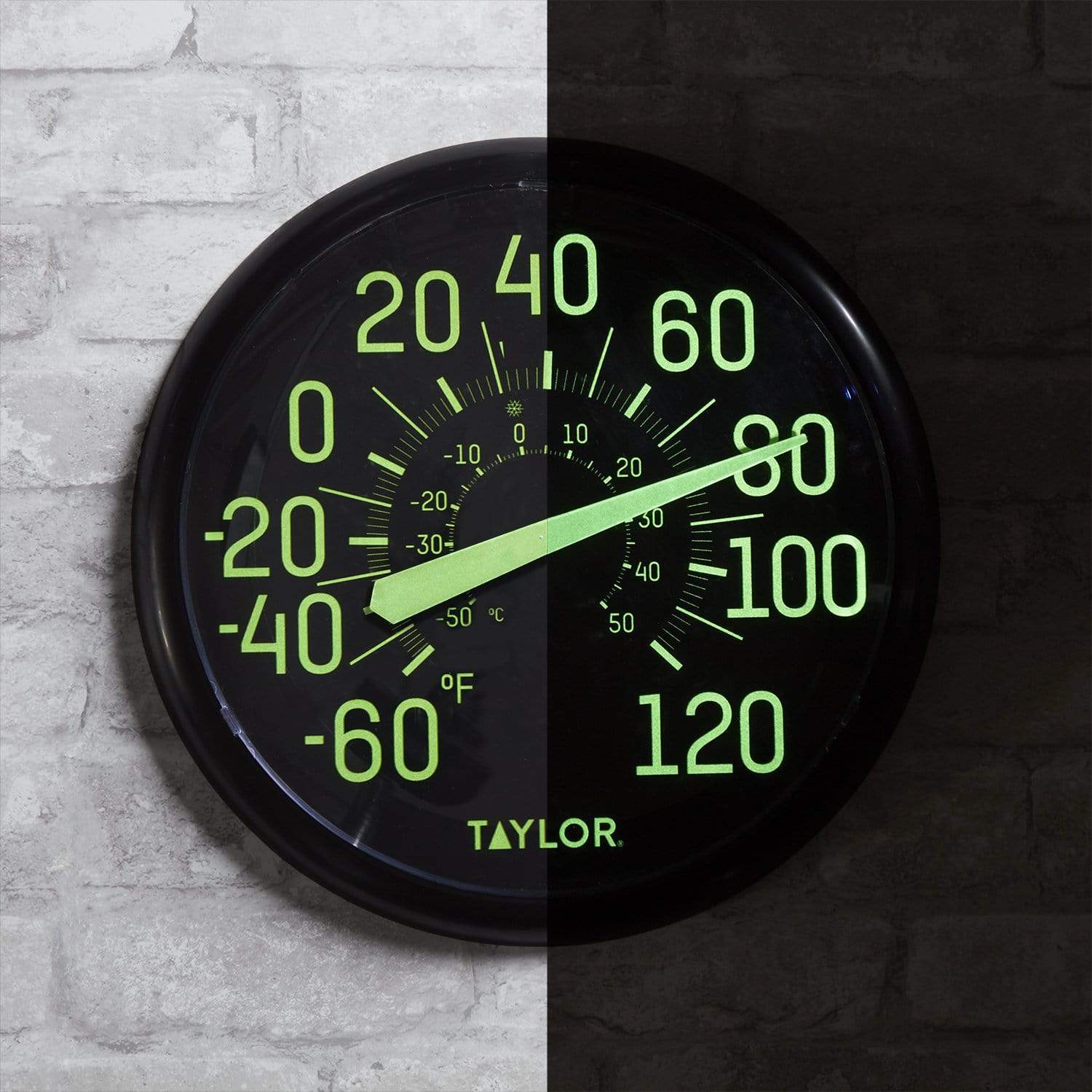 13.25" Outdoor Glow in the Dark Thermometer - Image 7