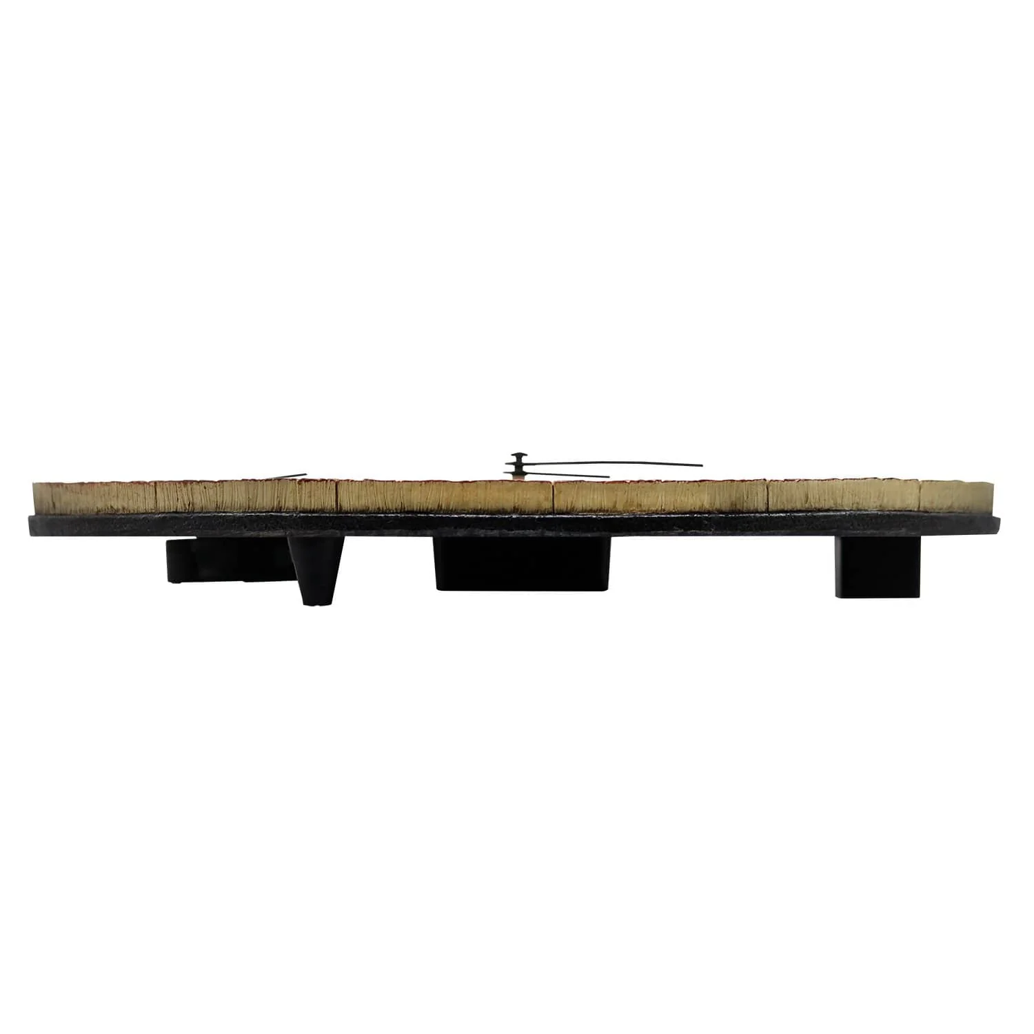 14" Bourbon Barrel Clock with Thermometer - Image 2
