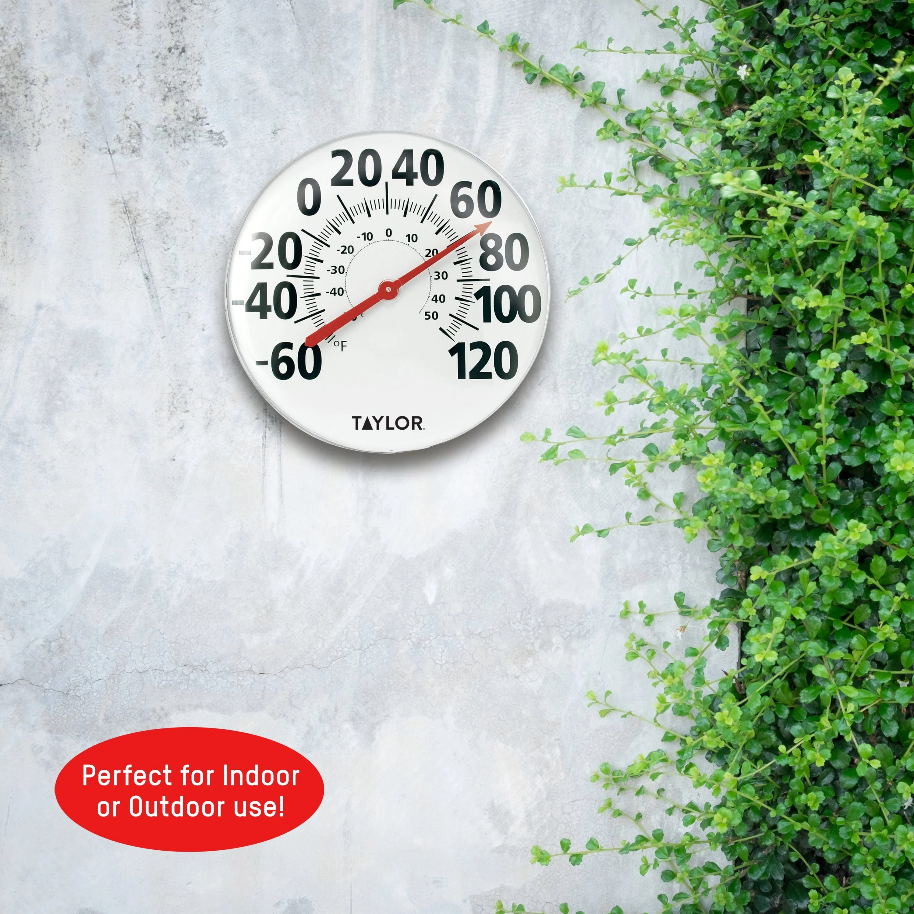18" Metal Patio Thermometer - Image 3