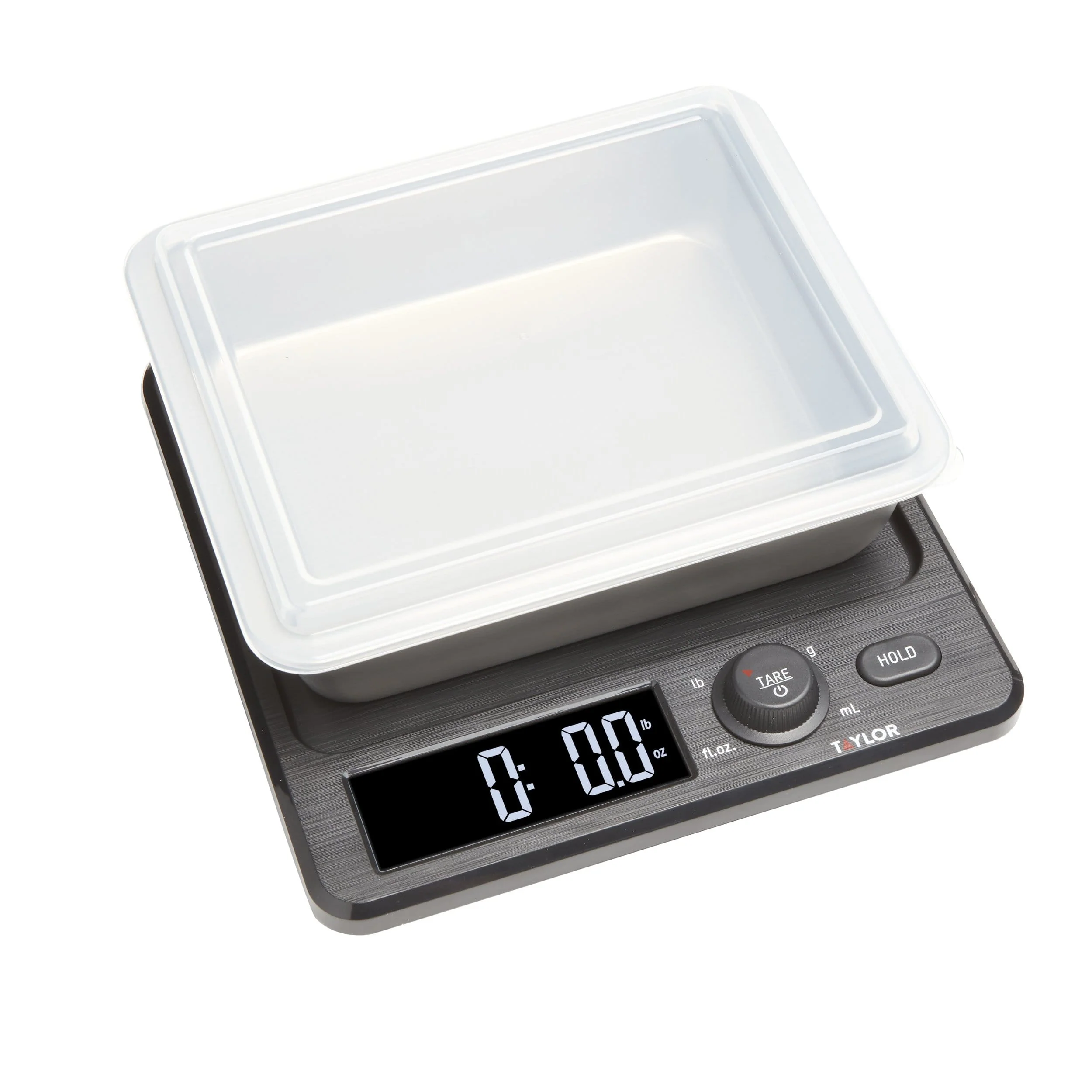 22lb Kitchen Scale with Stainless Steel Storage Container & Lid - Image 4