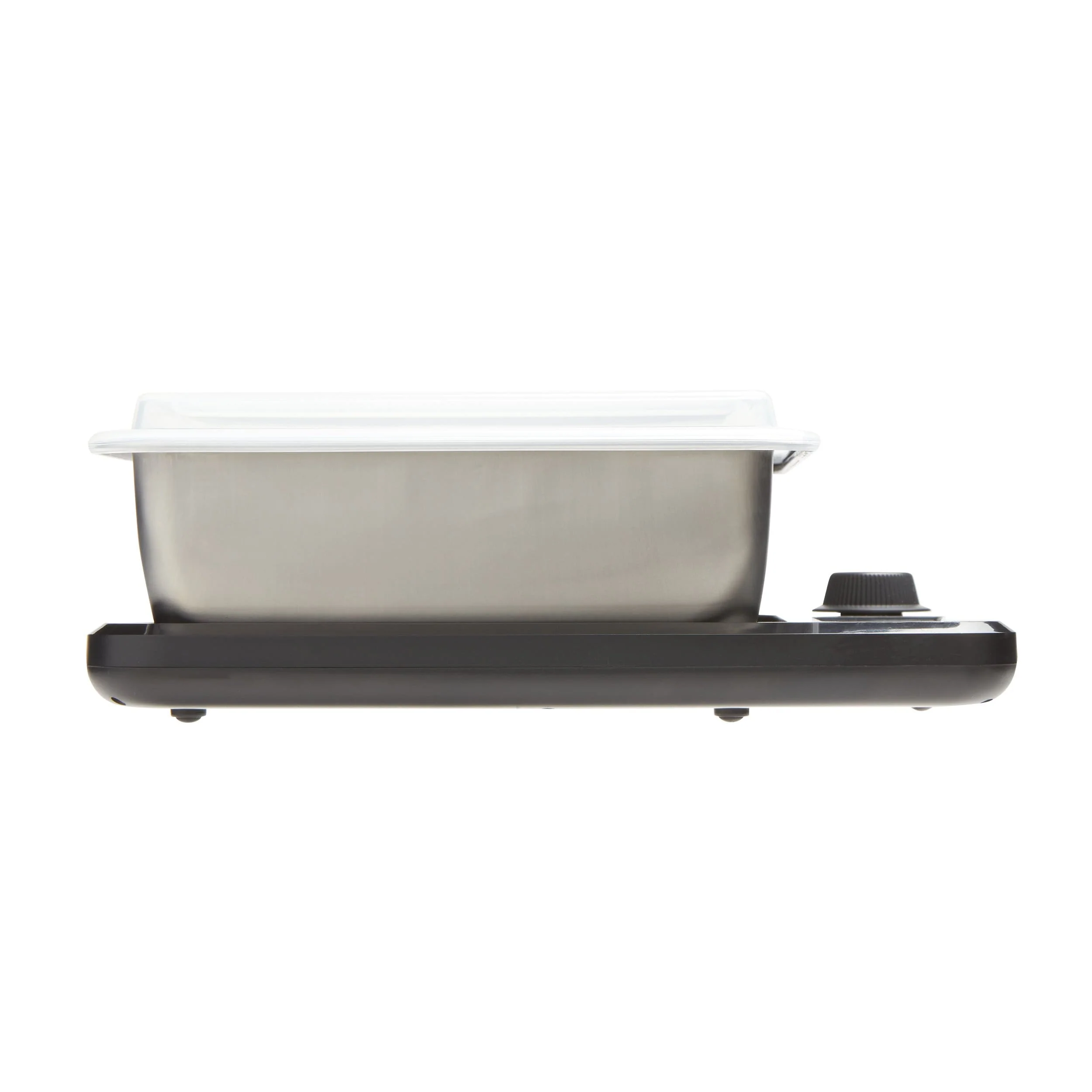 22lb Kitchen Scale with Stainless Steel Storage Container & Lid - Image 5