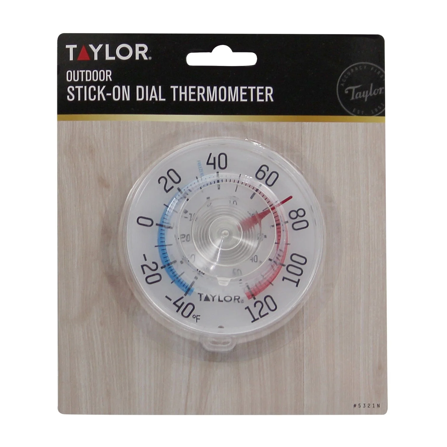 3.5" Suction Cup Dial Thermometer - Image 2