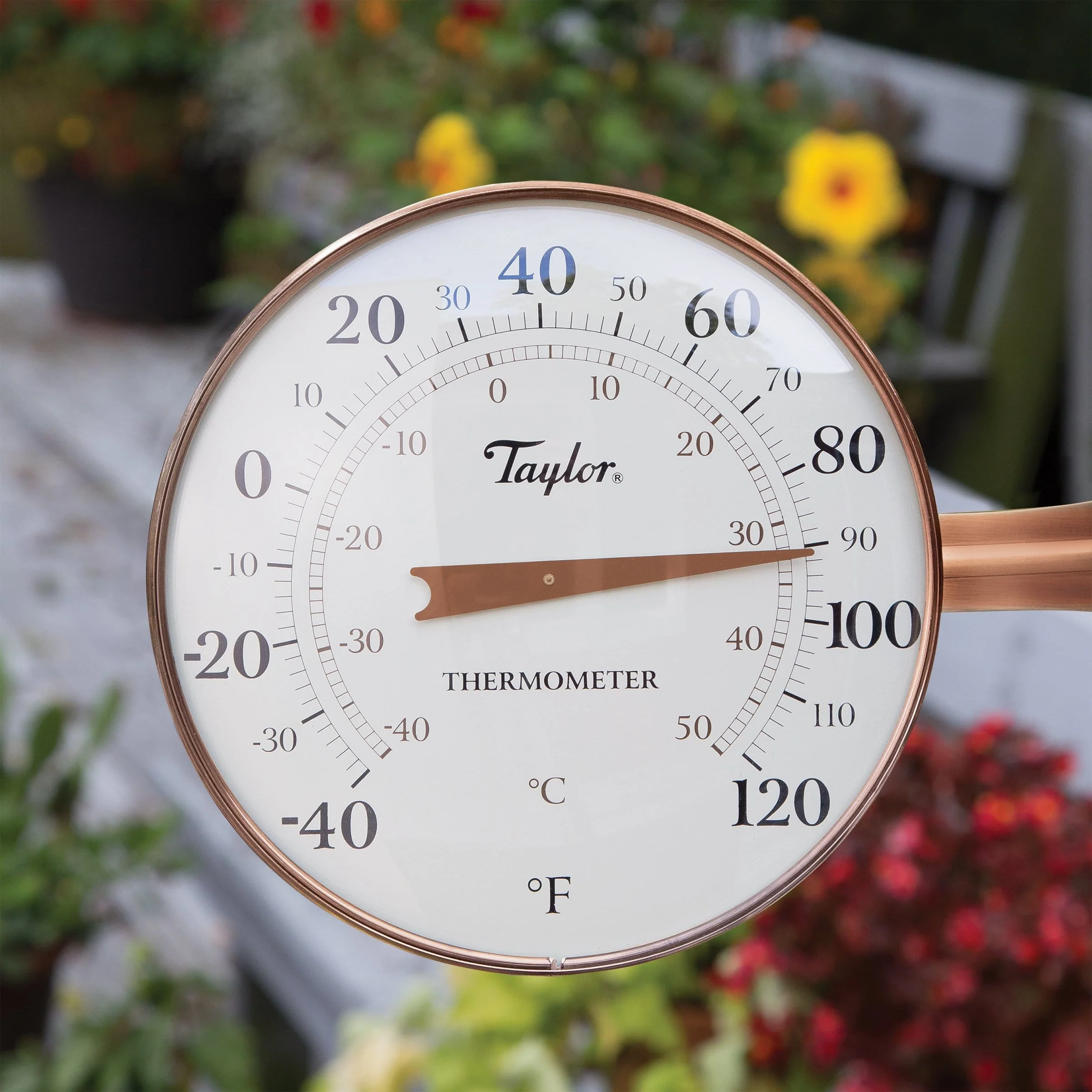 8.5" Weatherproof Thermometer - Image 2