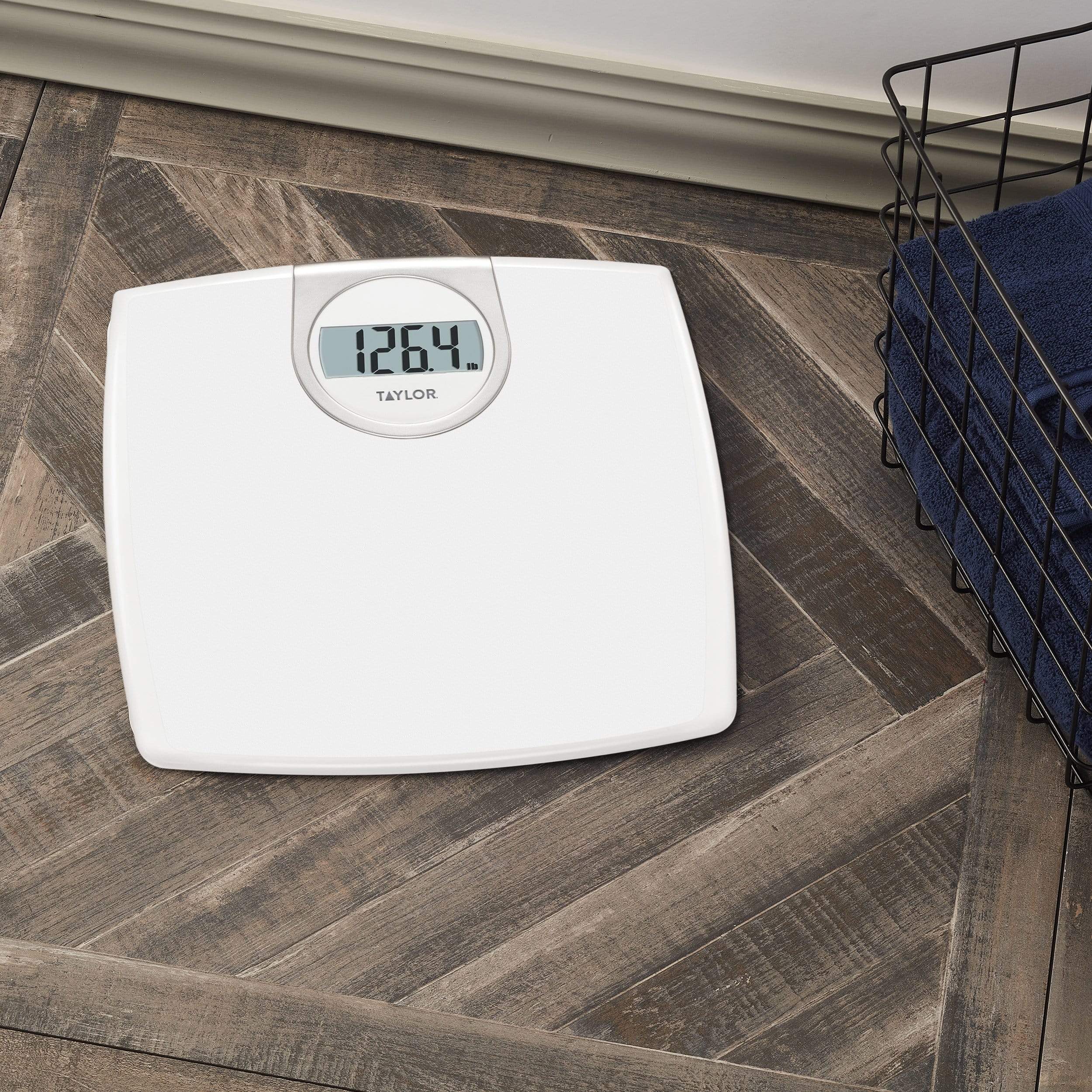 Digital Bathroom Scale White Textured Finish - Image 4