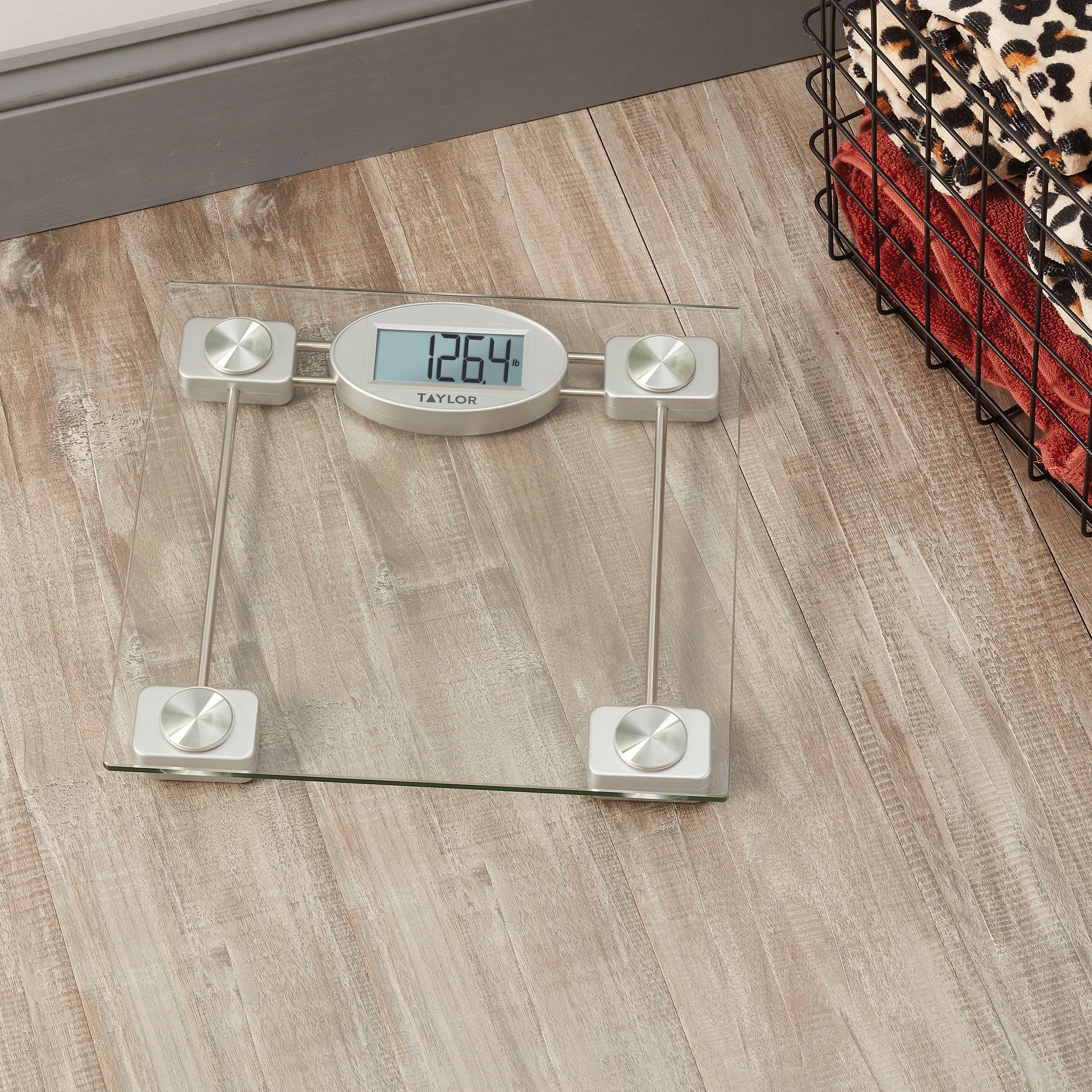 Digital Bathroom Scale with Stainless Steel Frame - Image 3