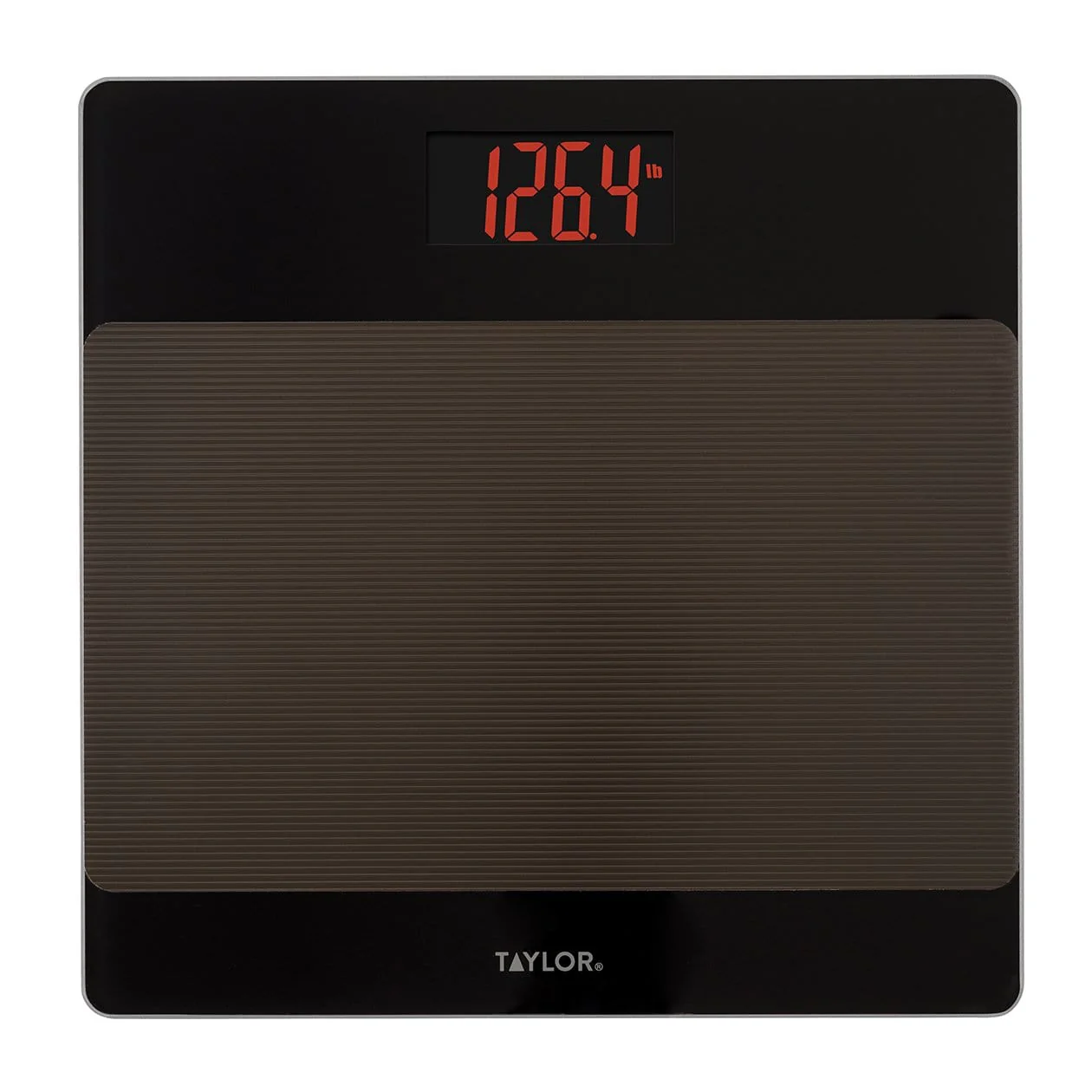 Digital Glass Non-Slip Platform Bathroom Scale