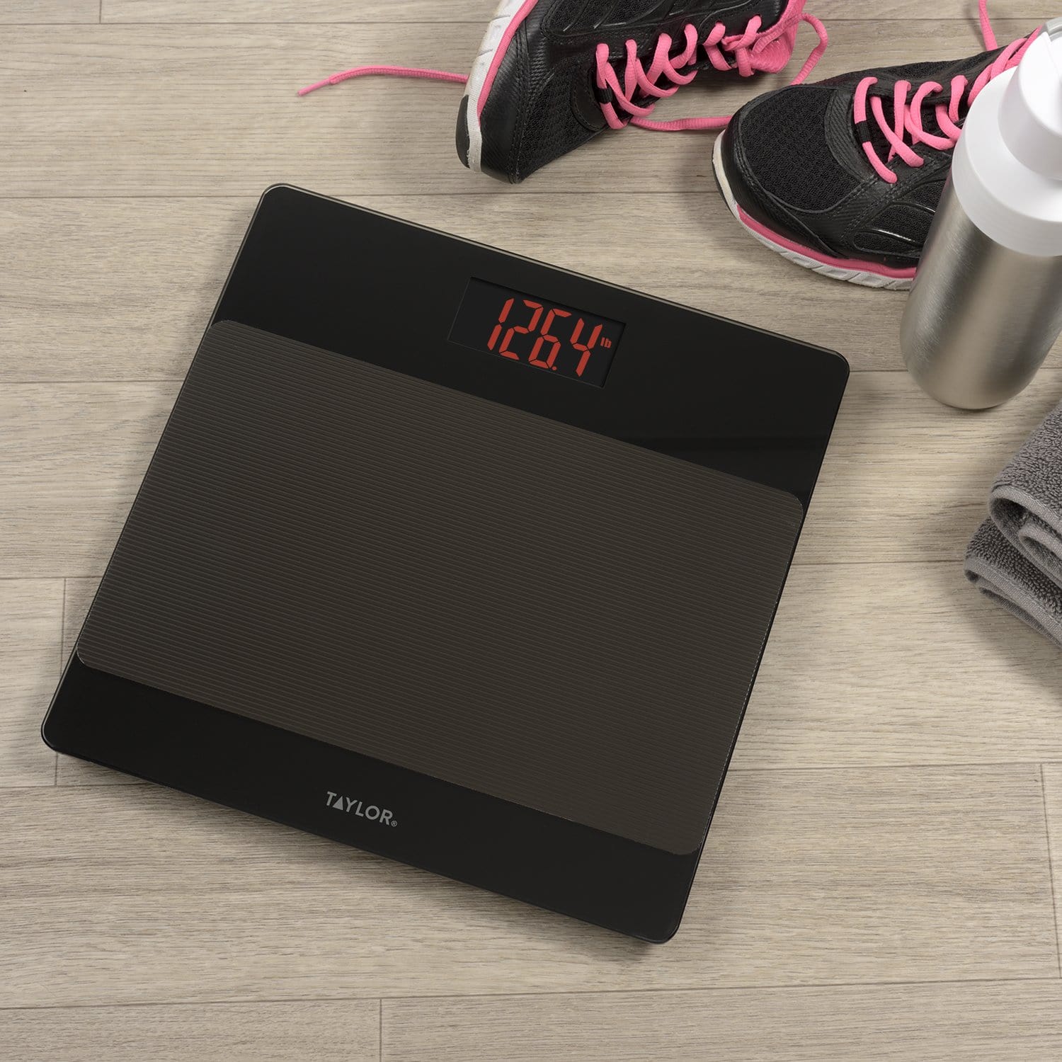Digital Glass Non-Slip Platform Bathroom Scale - Image 3