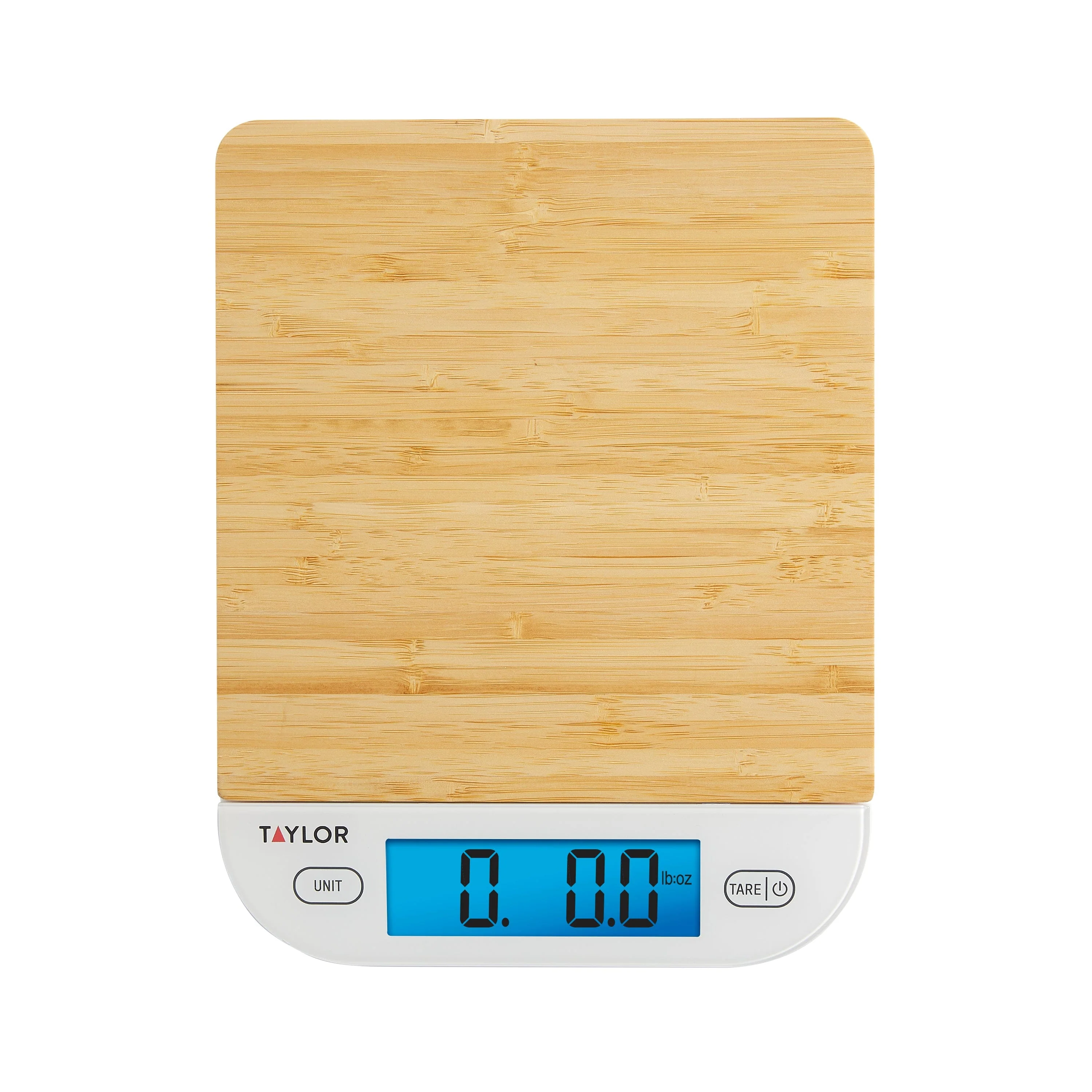 Digital Kitchen 15lb Food Scale Eco-Friendly Bamboo