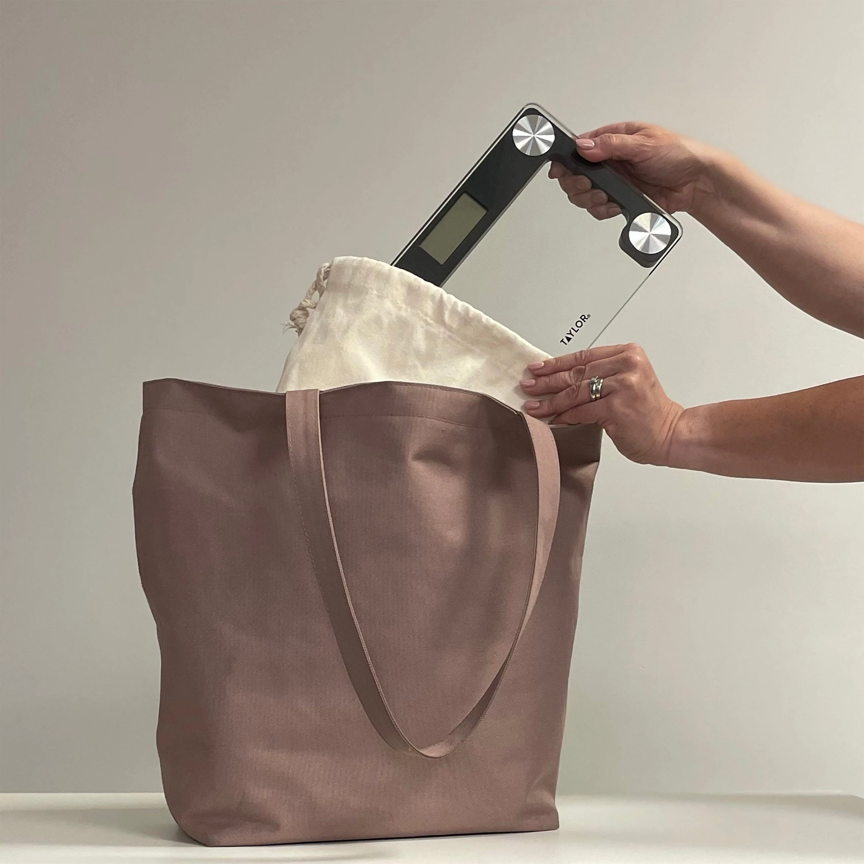 Digital Compact Scale with Travel/Storage Tote - Image 3