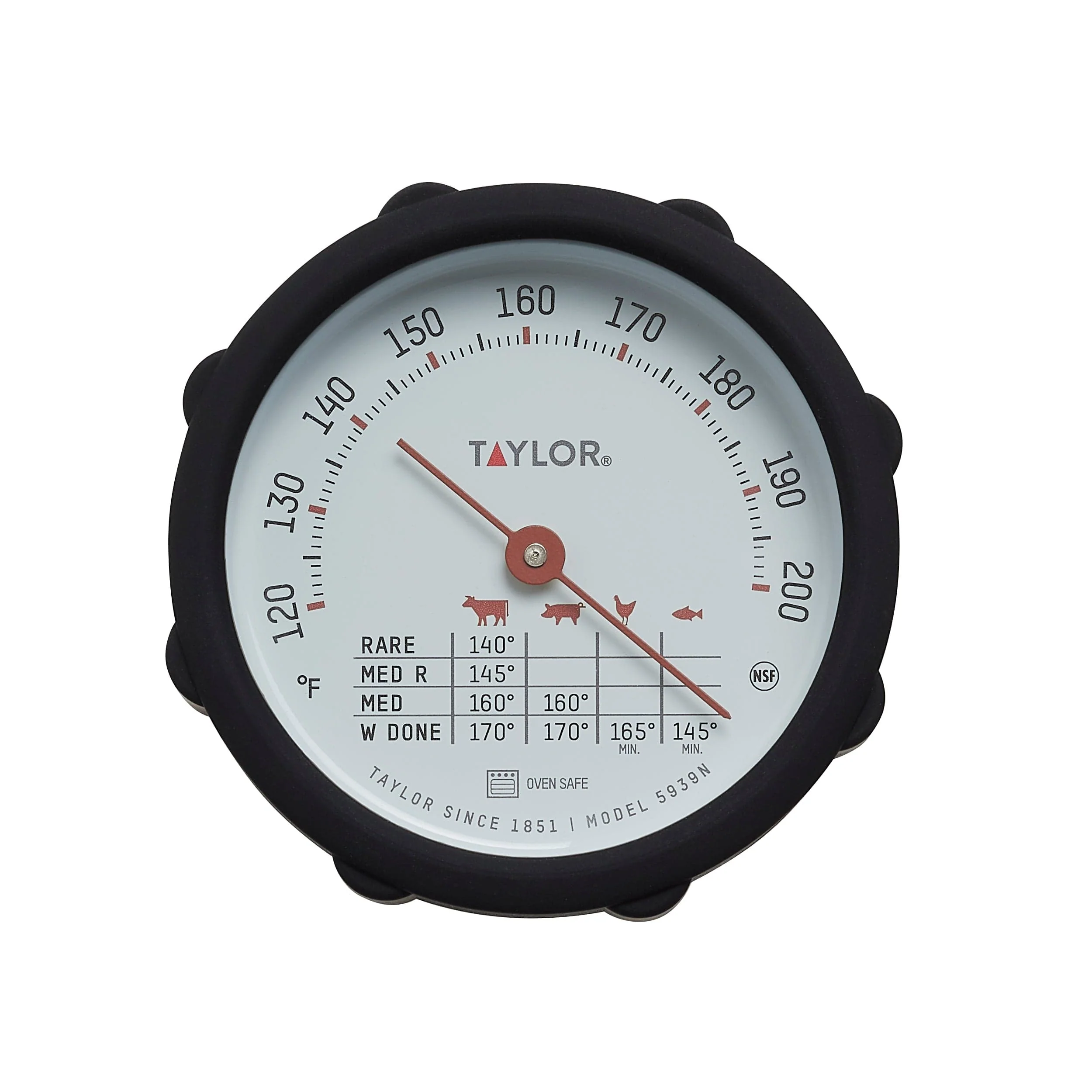 Leave-In Meat Thermometer with Silicone Grip - Image 2