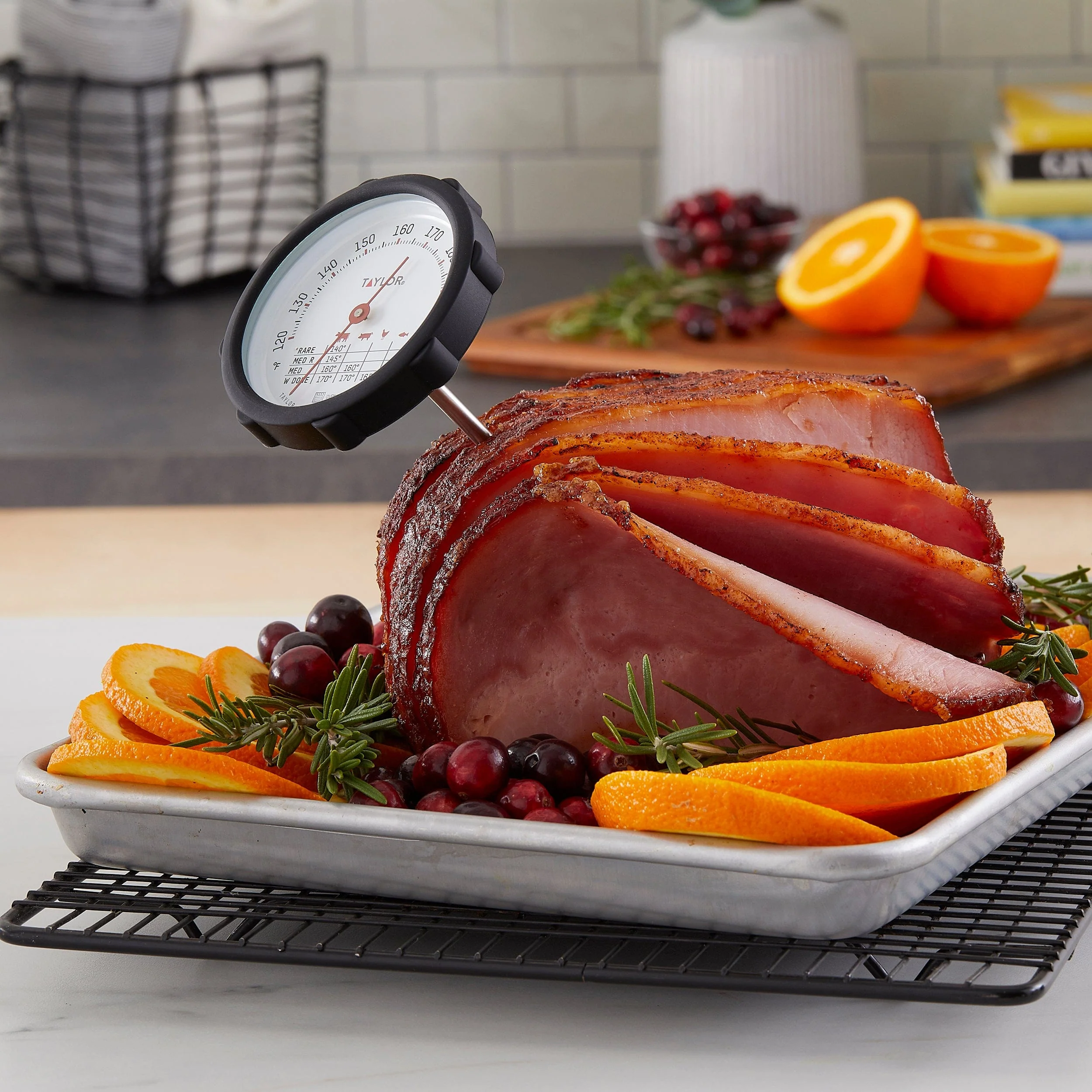Leave-In Meat Thermometer with Silicone Grip - Image 4