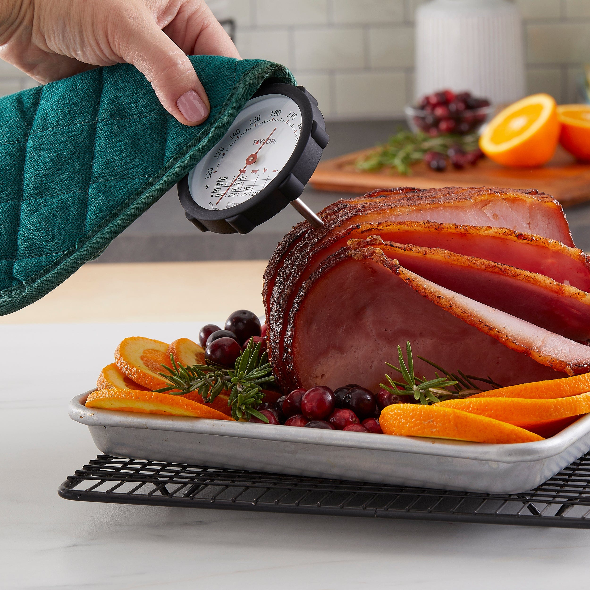 Leave-In Meat Thermometer with Silicone Grip - Image 5