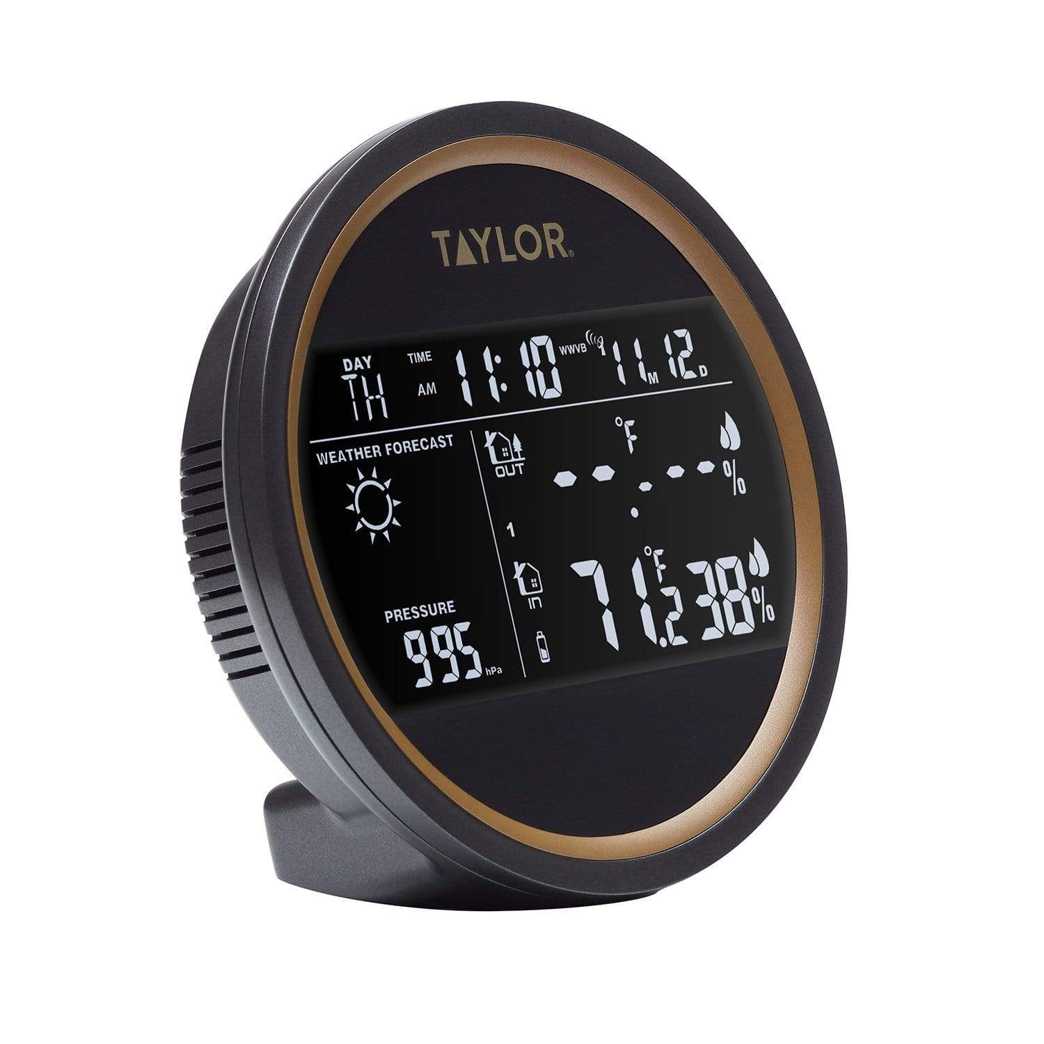 Digital Round Weather Forecaster with LED - Image 20