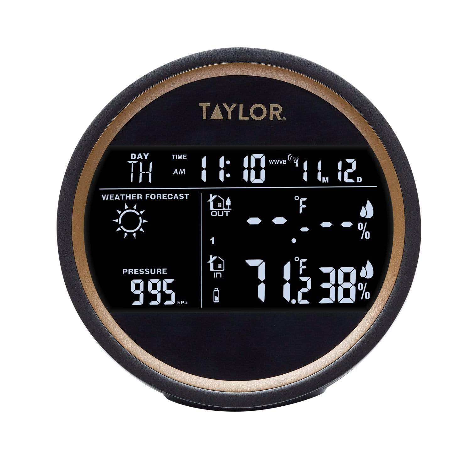 Digital Round Weather Forecaster with LED - Image 22