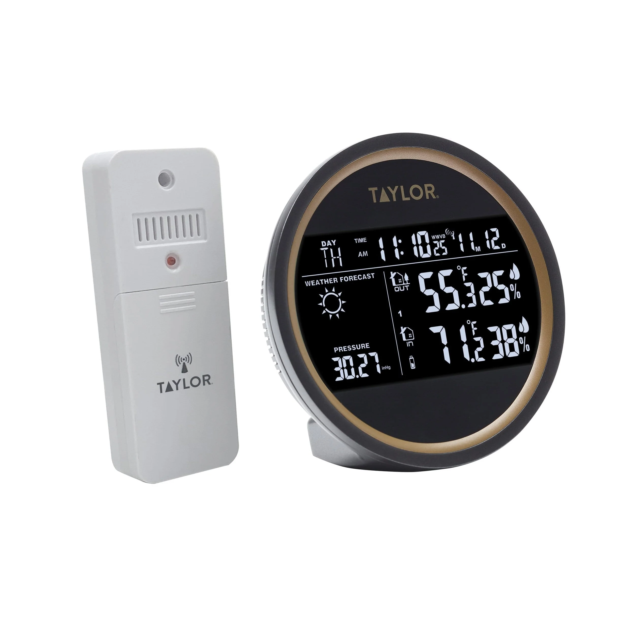 Digital Round Weather Forecaster with LED - Image 24