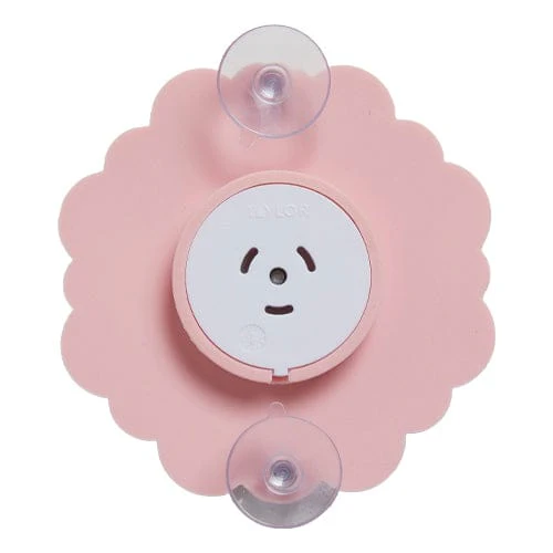 Silicone Suction Cup Thermometer, Pink Peony - Image 2
